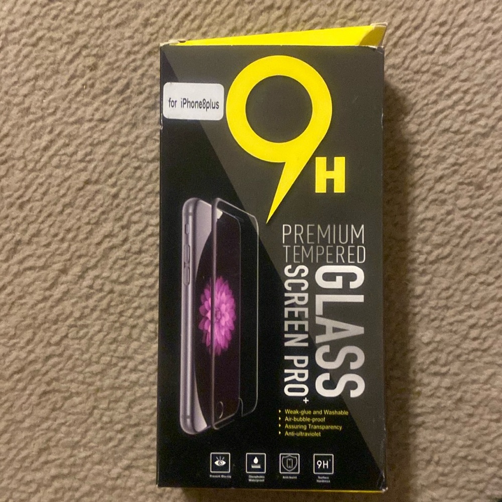 iPhone 7/8 plus Tempered glass screen protectors